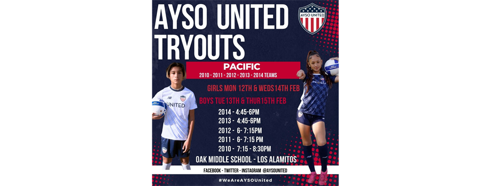 AYSO United Try-Outs