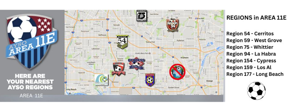 AREA 11E Map/Regions