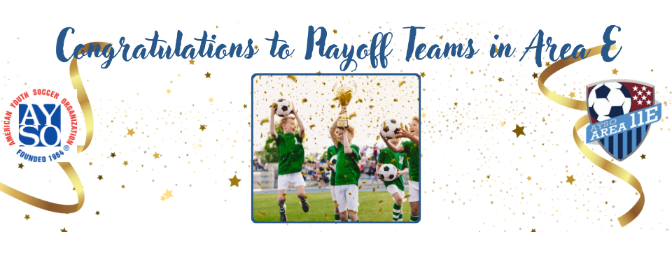 Congrats Playoff Teams in Area E